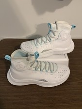 Men s Size 10 Under Armour Curry 4 FloTro Whi...
