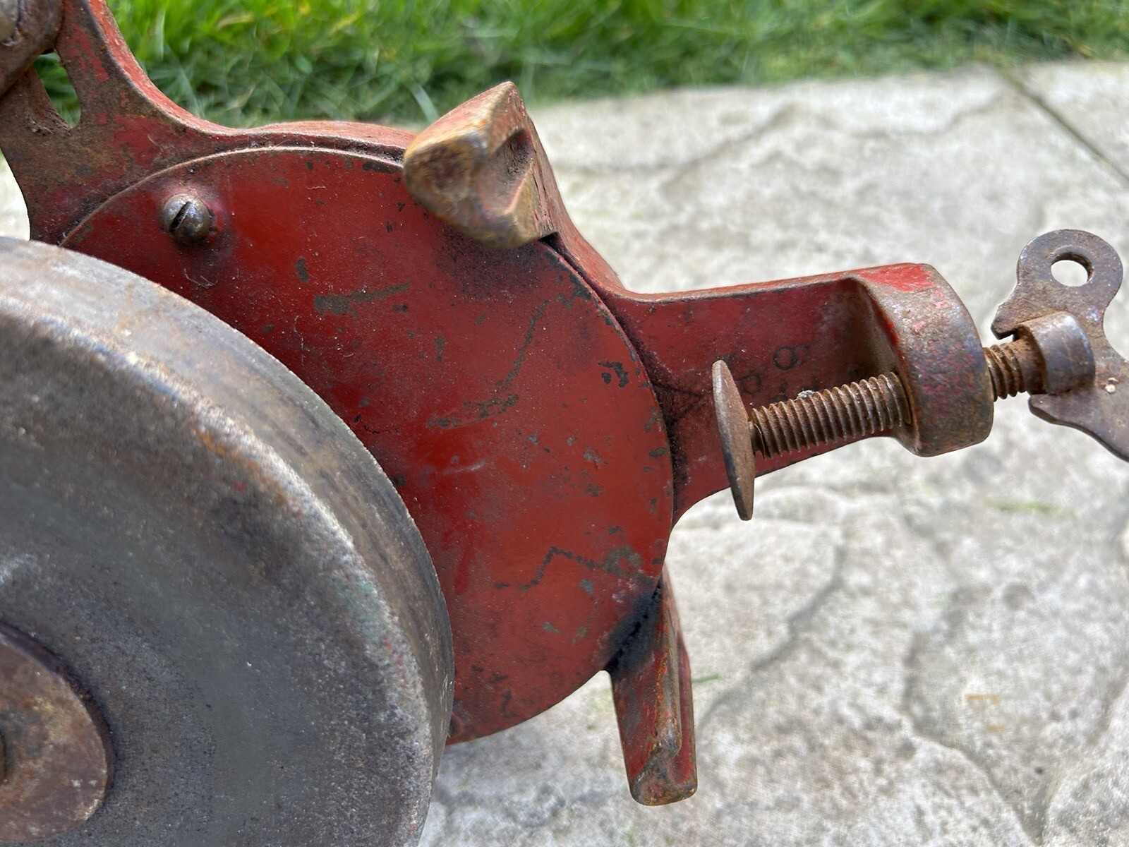 VINTAGE HAND GRINDER WHEEL TOOLS MADE IN ENGLAND OLD TOOLS JOBLOT eBay