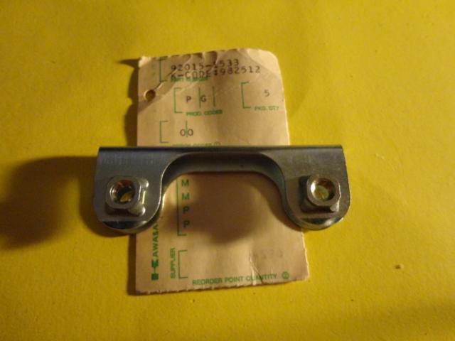 NOS OEM FACTORY KAWASAKI 1986 1987 ZX1000 MIRROR CLAMP NUT 6MM