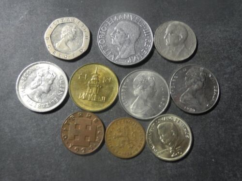 0301-8 WORLD19 - TEN DIFFERENT COUNYTRIES DTD 1925- TO 1990