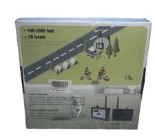 JUSTPET Intelligent Dog Wireless Fence Training Collar 2-in-1 System K6 OPEN BOX