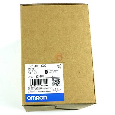 EIN NEU OMRON CPU Unit NX102-9020 NX1029020