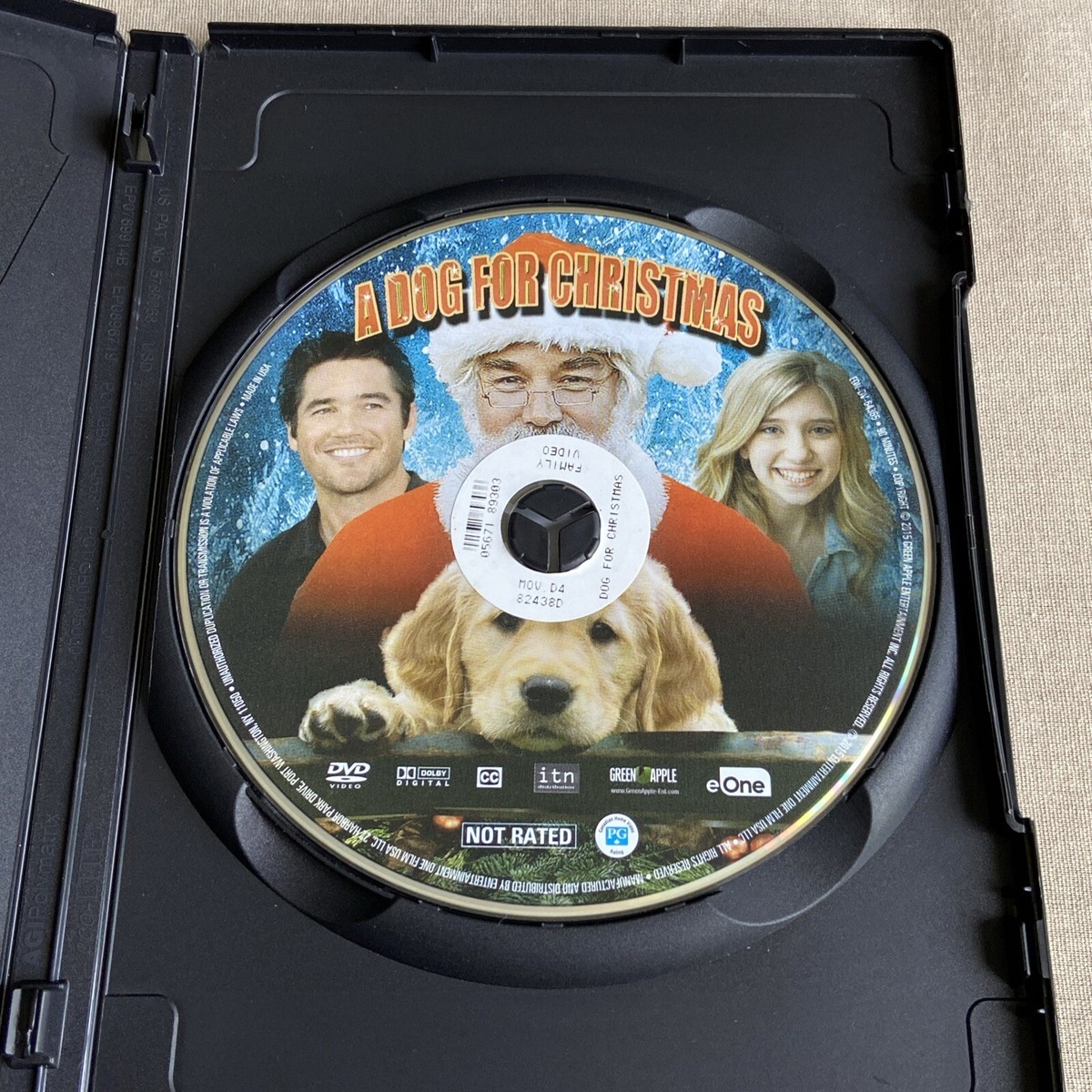 A Dog for Christmas (DVD 2015) Family Holiday Film Dean Cain Karn