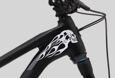 SRAM Aufkleber Set Für Fahrrad - Selbstklebend, Mattweiß, Wasserfest & Langlebig