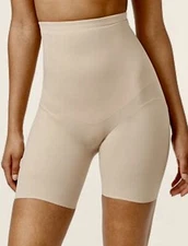 MIRACLESUIT Flex Fit Nude Ex Firm Control Hi Waist Thigh Slimmer NEW Womens 2XL
