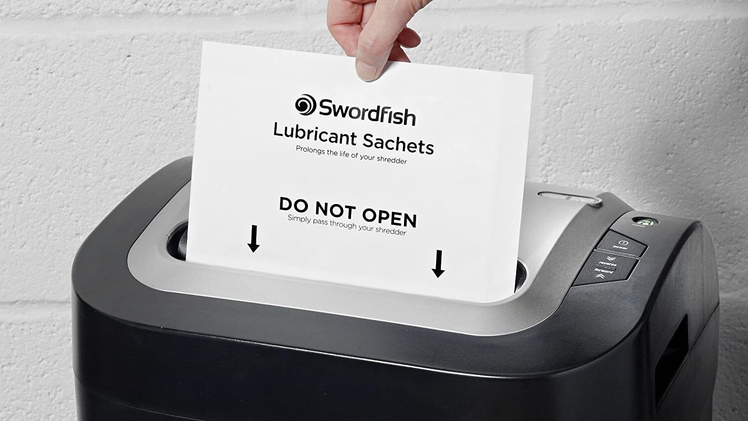 Swordfish Shredder Oil Lubrication Sachets All Shredders Reduces Dust