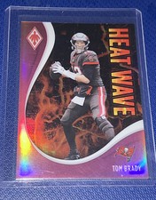 2021 Panini Phoenix Football Tom Brady HEAT WAVE Pink Refractor 119/175 #1