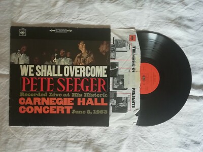 Pete Seeger - We Shall Overcome - Vinyl, LP - S 62209 - CBS - Niederlande - 1963