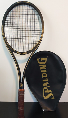 Raquette De Tennis Vintage Spalding Big Bow – Fibre Stratifiée – Fabriquée Au Japon – Taille De Grip 4 5/8