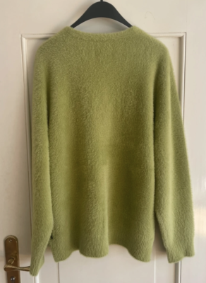 Stussy shaggy cardigan lime green | eBay