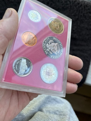 1982 US Proof 5+1 tkn Coin Set Naturally Toned! VERY RARE FIND TONED COIN SET! - Picture 10 of 20