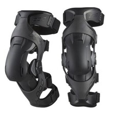 Pod Active K4 2.0 Motocross Knee Braces Black  MX Off Road Enduro Quad ATV