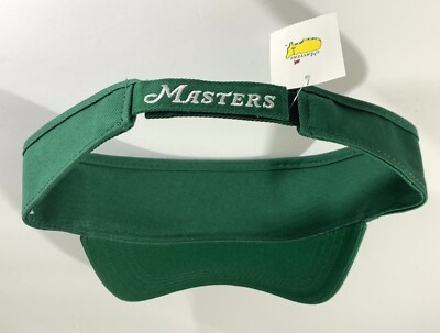 2026 Masters Visor | Embroidered Logo 2026 Masters EXCLUSIVE LADIES - WHITE - Dated VISOR Augusta  main image 2
