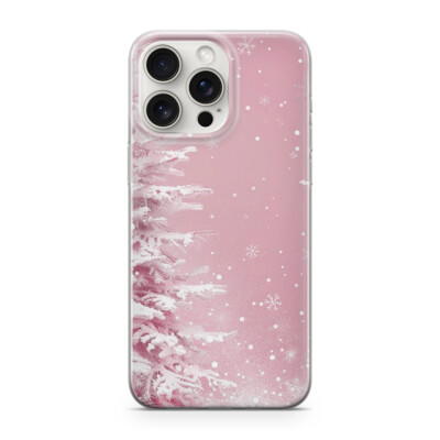 Sunny-Case Handyhülle Tannebaum Schnee Pink Nr.480 Gott für Xiaomi 14 Tpro