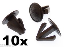 10x Black Plastic Blanking Plugs for Dashboards & Interior Trim For 10-16mm Hole