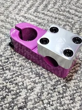 Limited Edition Brick Top 1 1/8" Threadless Stem Mid School Bmx GT/Dyno Plum