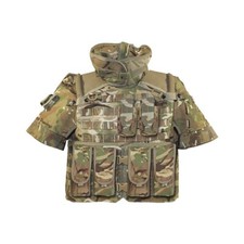 British Army MTP Osprey MK4 Proto Plate Carrier Vest w/Pouches Camo Large