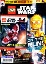 LEGO STAR WARS MAGAZINE 115 ~ NEW WITH AHSOKA'S T-6 JEDI SHUTTLE!