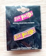 Image of The Sex Pistols Metal Pin Badge Classic Logo Official Merchandise 
