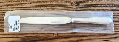 Lunt HOMES STERLING Modern Hollow Knife New, in Original Bag