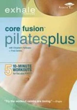EXHALE: CORE FUSION PILATES PLUS - DVD - VERY GOOD