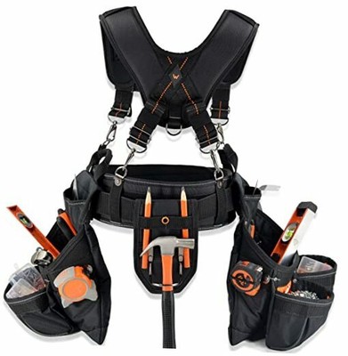 Tool belt with suspenders, Tool belt 