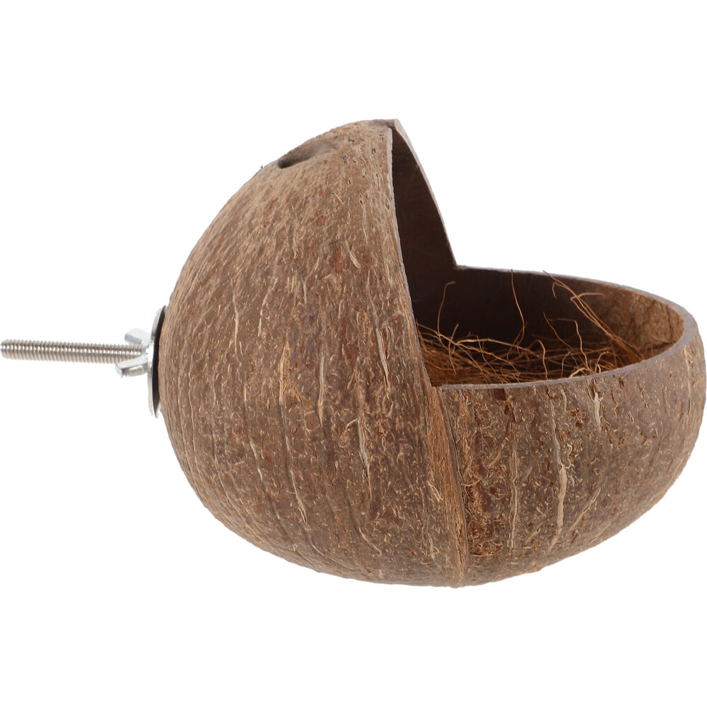 Breeding Nest Bird Bed for Cage Hanging House Coconut Shell
