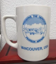 Preserve The Heritage Vintage COFFEE MUG Fort Vancouver Pearson Airpark