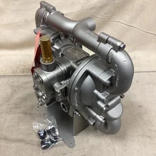 SANDPIPER HDF1,DB2A Double Diaphragm Pump Air Aluminum Bolt 1" Fluid Connection