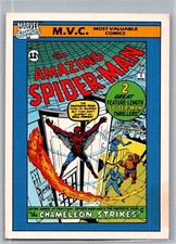 1990 IMPEL MARVEL COMICS SUPER HEROES SERIES 1 #131 THE AMAZING SPIDERMAN #1