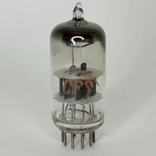 (1) Tested CBS 6BQ7A Tube CBS 6BQ7 A Medium Mu Twin Triode Vacuum Tube