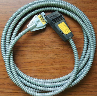 Reloc  OnePass  OC2 277 12/2G 15 M5 Fixture Cable, 277 VAC, M5, 15 ft OAL, 12 AW