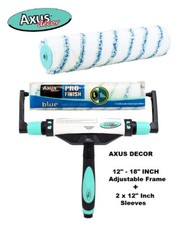AXUS DECOR PRO FINISH SLEEVE CAPTAIN CHUNK ADJUSTABLE ROLLER CAGE FRAME 12" INCH