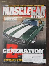 MUSCLE CAR REVIEW MAGAZINE JULY 2014 FATHOM GREEN Z-28 SHELBY GT 500 HEMI SAVOY
