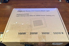 Black Lights 500W LED Black Flood Light with Plug 6ft Cable for Body Paint, Flu