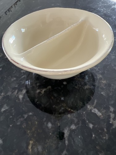 Vietri Crema Two Part Bowl - Picture 2 of 5