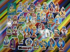 vtg 1990s 2000s original Hook-Ups skateboard sticker - girls assorted