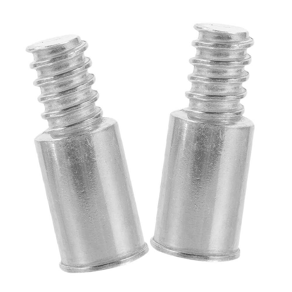 2Pcs Broom Handle Adapters Broom Handle Threaded End Threaded End for