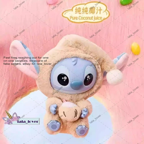 Miniso Stitch Eat Something Before Sleep Series Vinyl Figure Confirmed Blind Box - Picture 14 of 26