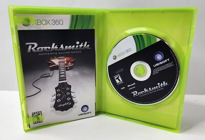 Rocksmith (Microsoft Xbox 360, 2011) - Manual Included 