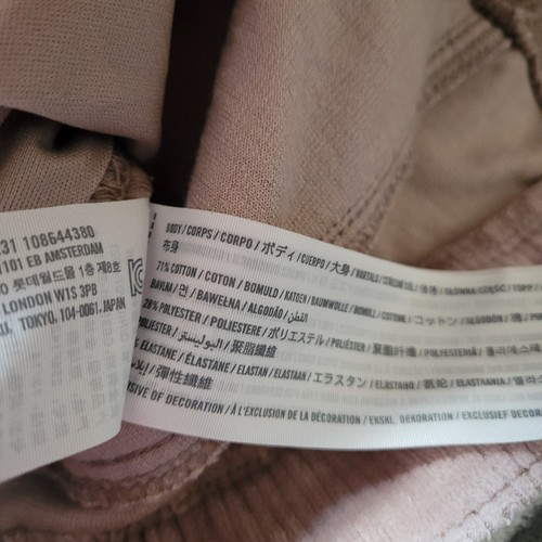 Abercrombie & Ficth Girls High Rise Flare Leg Pants Size 13/14 Corduroy Beige - Picture 7 of 10