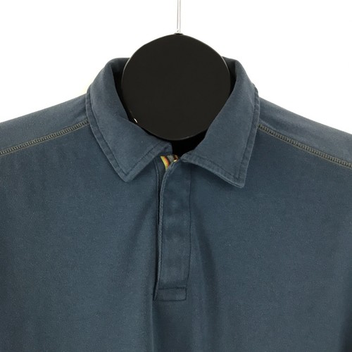 Camisa Polo REI Para Hombre XL Azul Informal Manga Corta Mezcla Algodón - Imagen 2 de 11