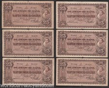 NETHERLANDS INDIES 25 GULDEN P-71 x 1 Piece 1930 Dutch MONEY Indonesia BANKNOTE
