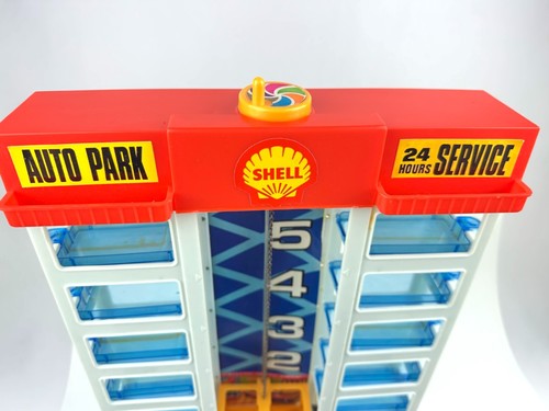 Vtg 1960s Sears 6 Floor Parking Garage / Shell Gas Station Cars Not Included - Imagen 12 de 20