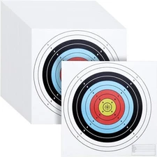 Okuna Outpost 50-Pack Bullseye Large Paper Shooting Range Targets for Pistol... 