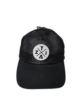 ZYIA Active Black Mesh Snapback Trucker Hat, NWT. Women's or Teen's