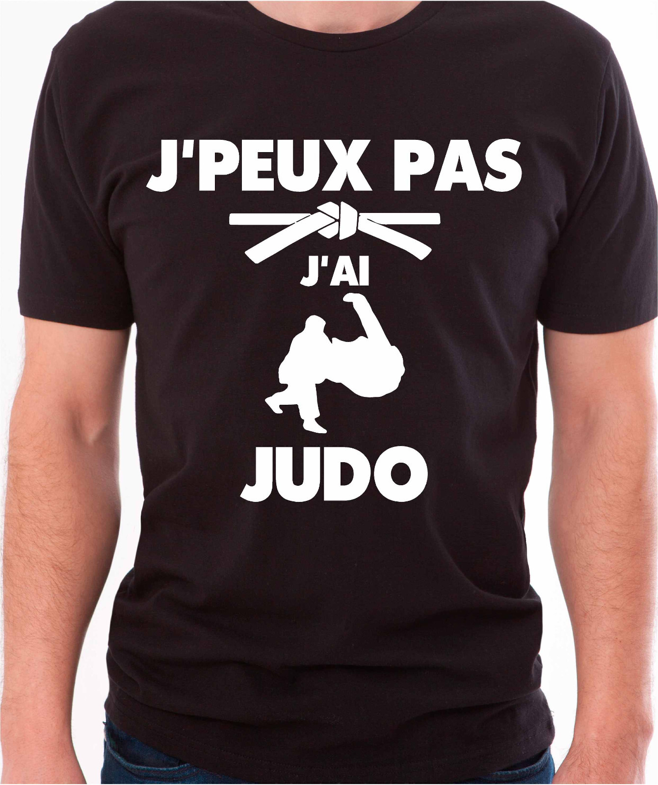 T-shirt Homme - Je suis judoka - Super-pouvoir