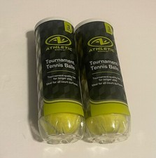 Tournament Tennis Ball, 2 Cans with 3 Balls Each 6 Balls Total 