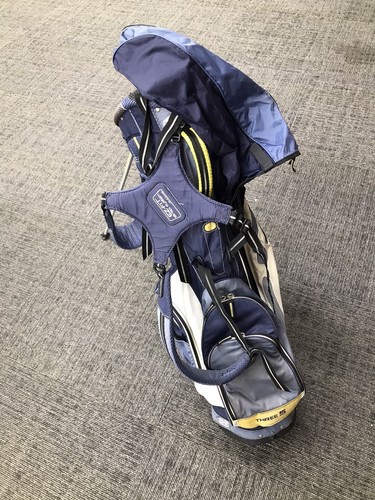 Sun Mountain 3.5 Golf Stand Bag 4 Way CL Dividers 5 Zip Pockets Strap & Rain Cov - Picture 3 of 9