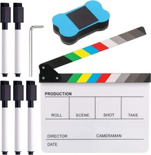 Movie Film Video Clapboard Irector'S Cut Action Scene Clapper Board High Quality